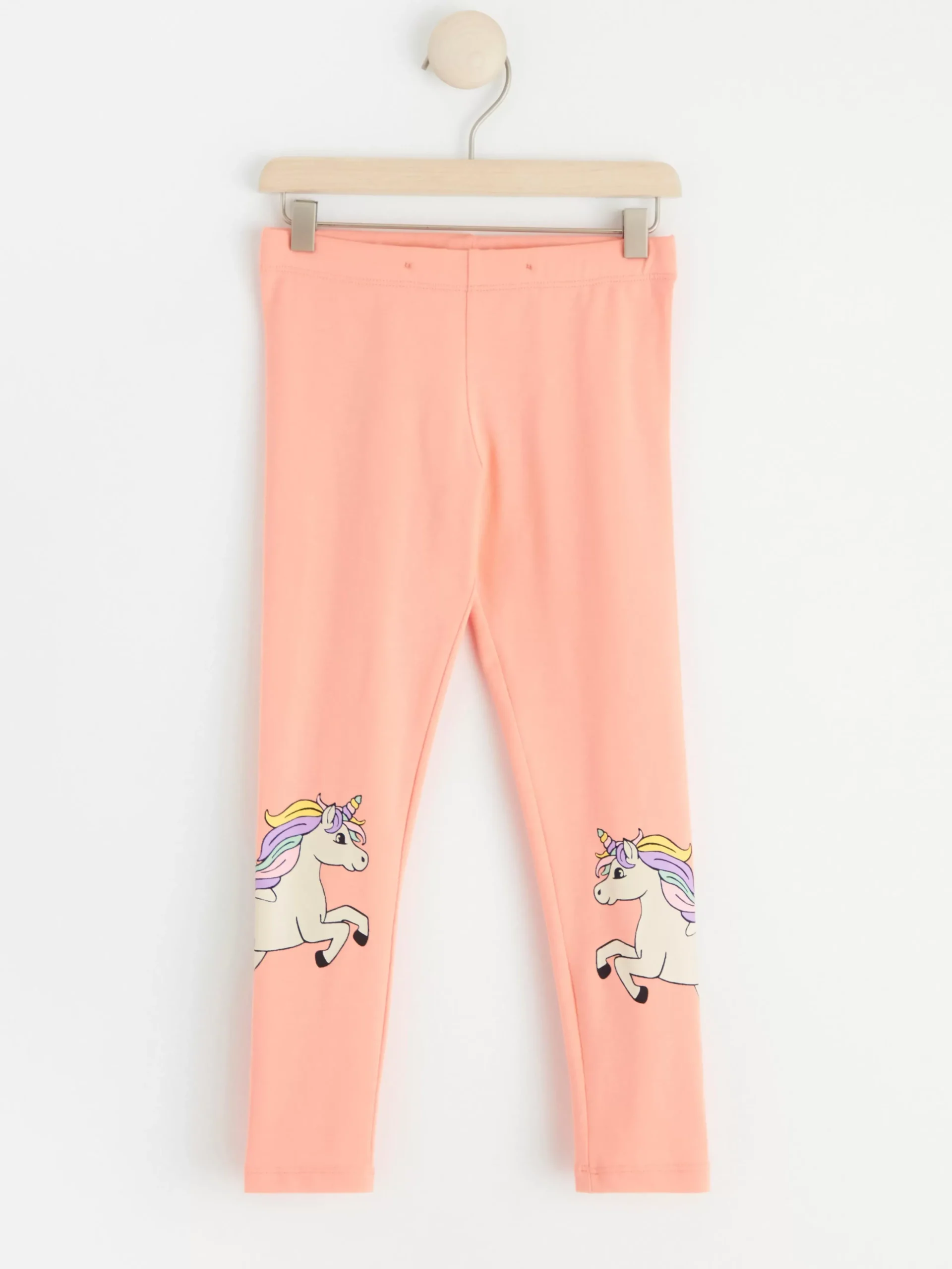 Byxor & Leggings>Lindex Leggings Med Enhorningar Light Coral