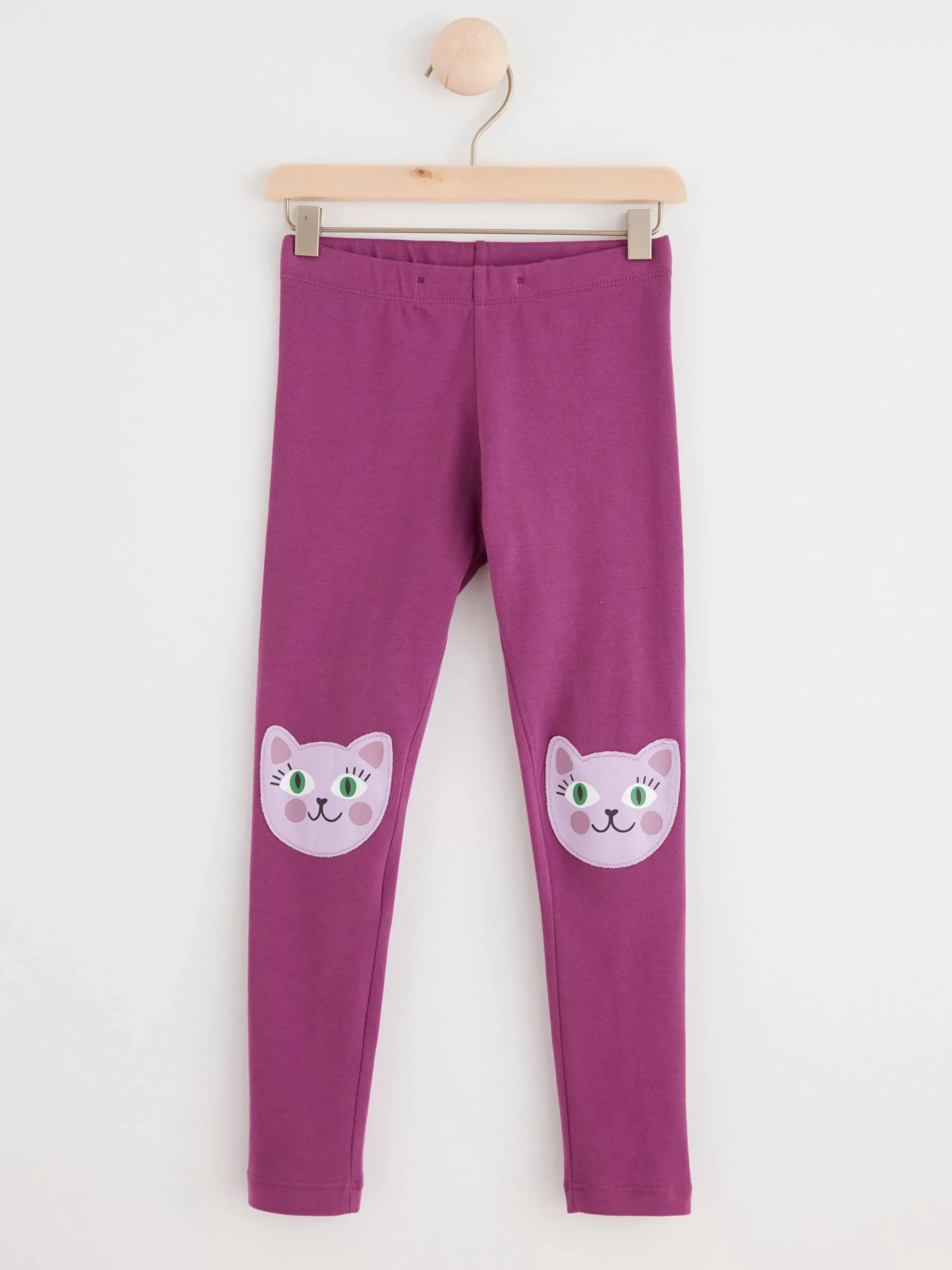 Byxor & Leggings>Lindex Leggings Med Katter Lilac