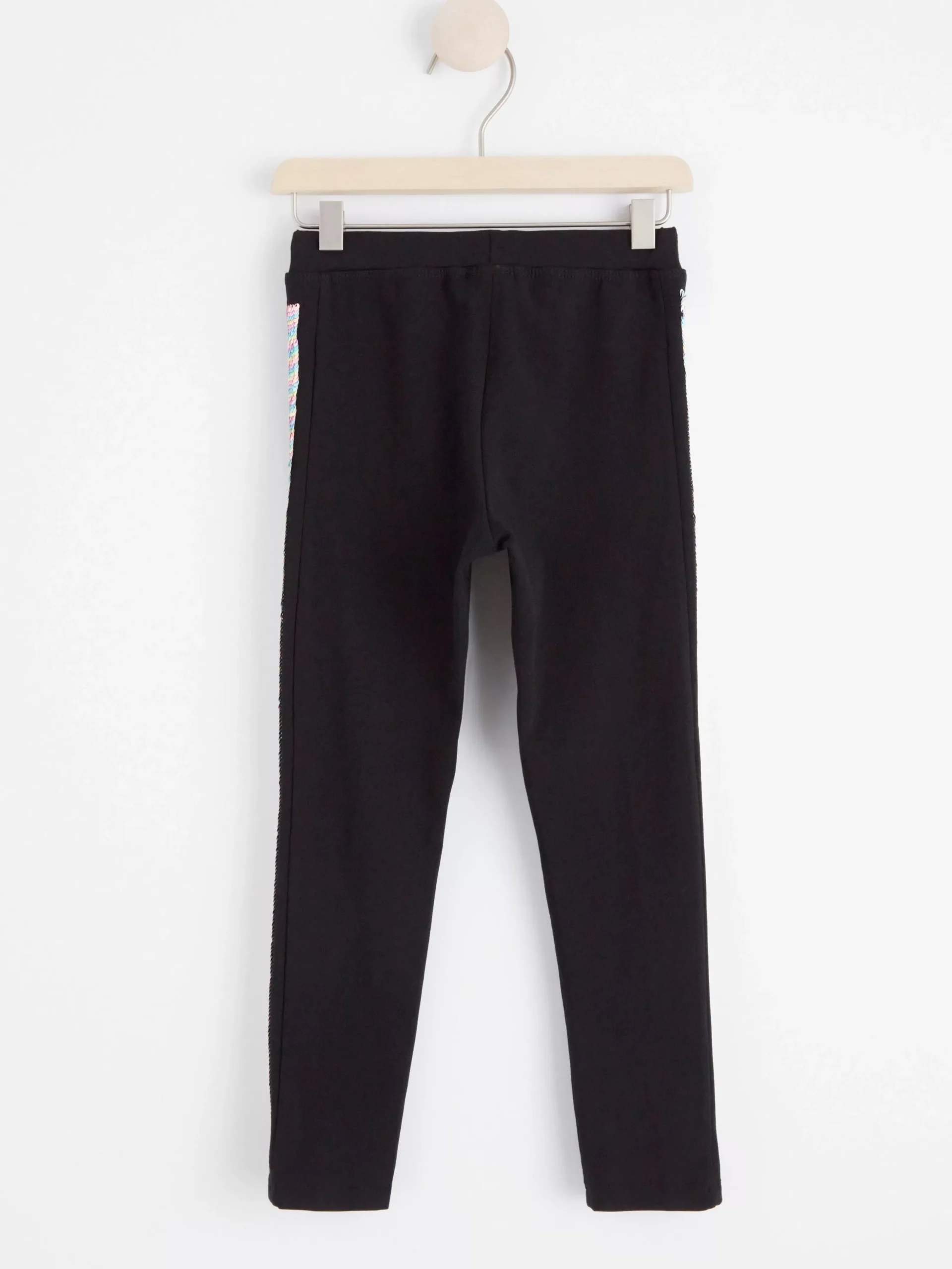 Byxor & Leggings>Lindex Leggings Med Vandbara Paljetter Black