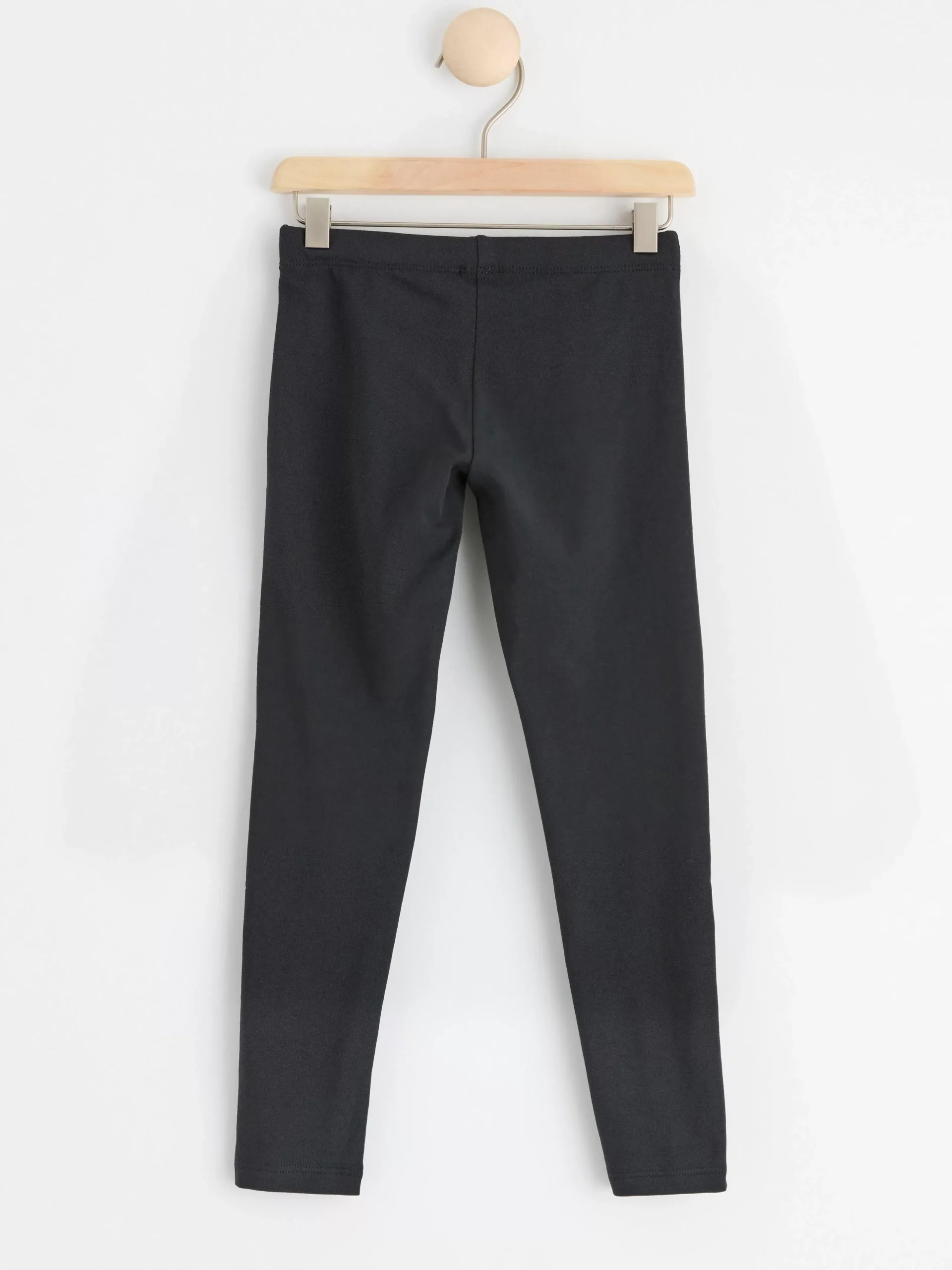 Byxor & Leggings>Lindex Leggings Med Volang Pa Knana Off Black