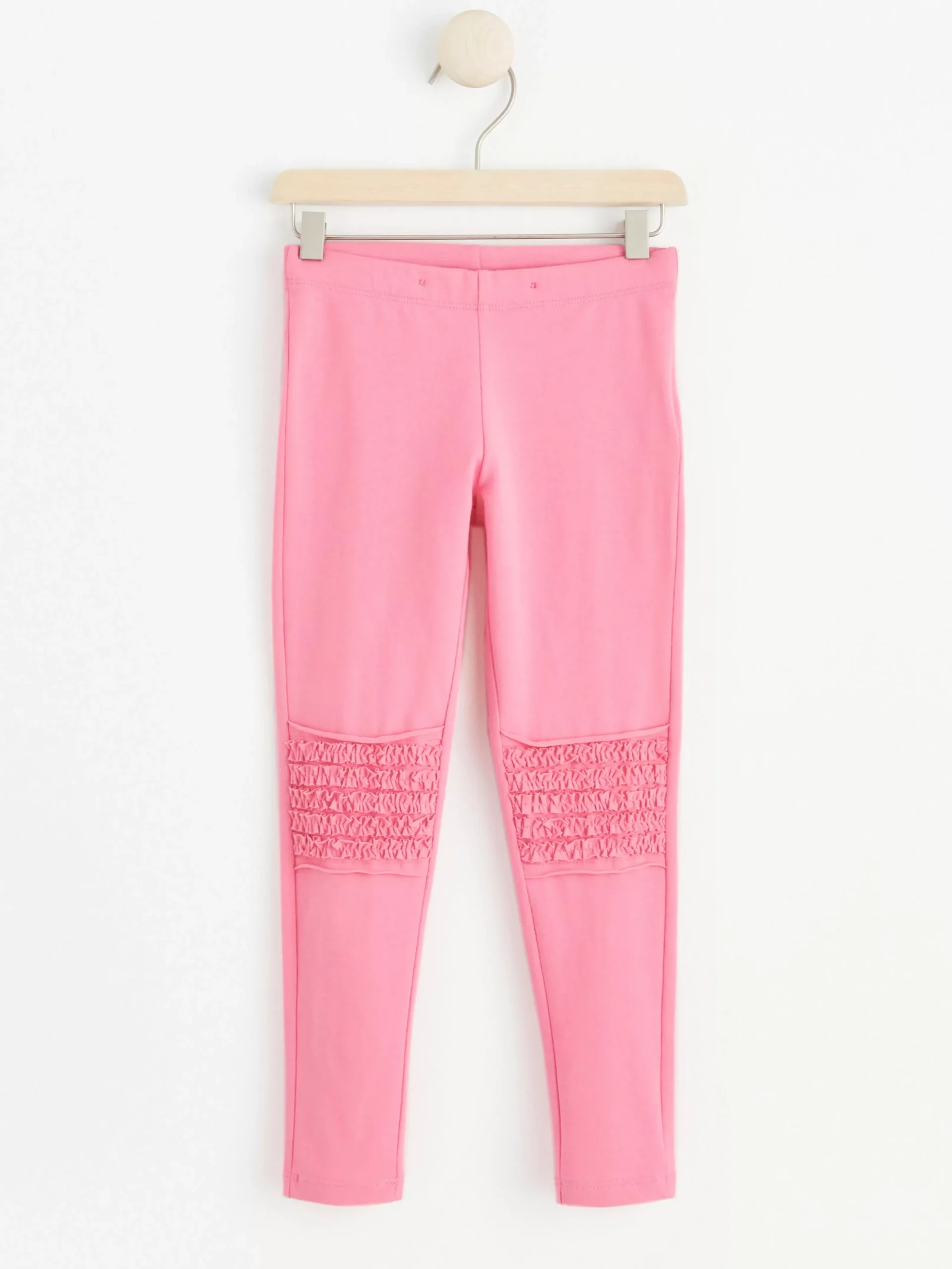 Byxor & Leggings>Lindex Leggings Med Volang Pa Knana Pink