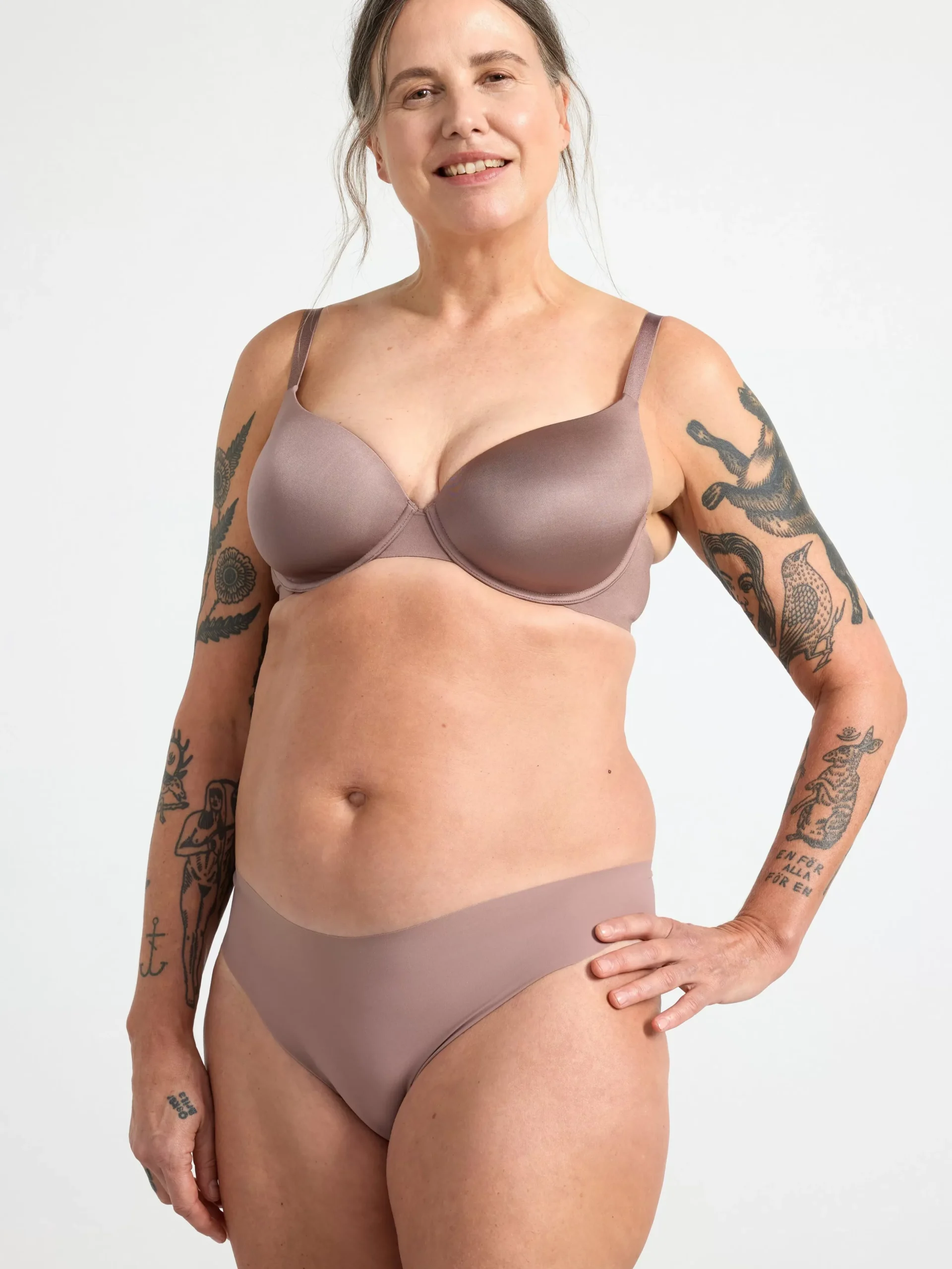 Bh>Lindex Lilja T-Shirt Bh Light Dusty Lilac