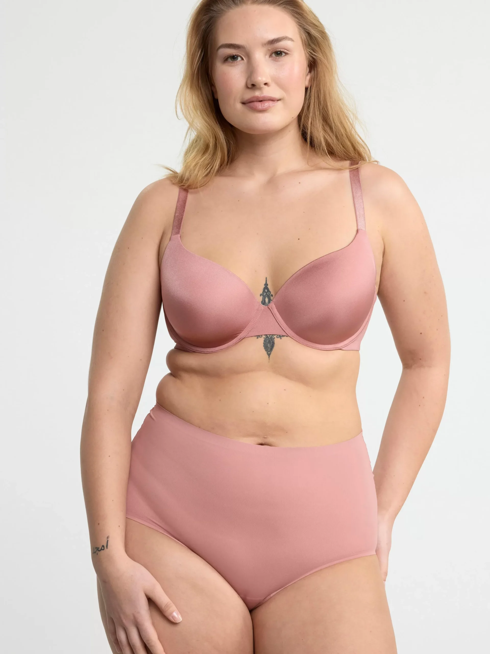 Bh>Lindex Lilja T-Shirt Bh Dusty Pink