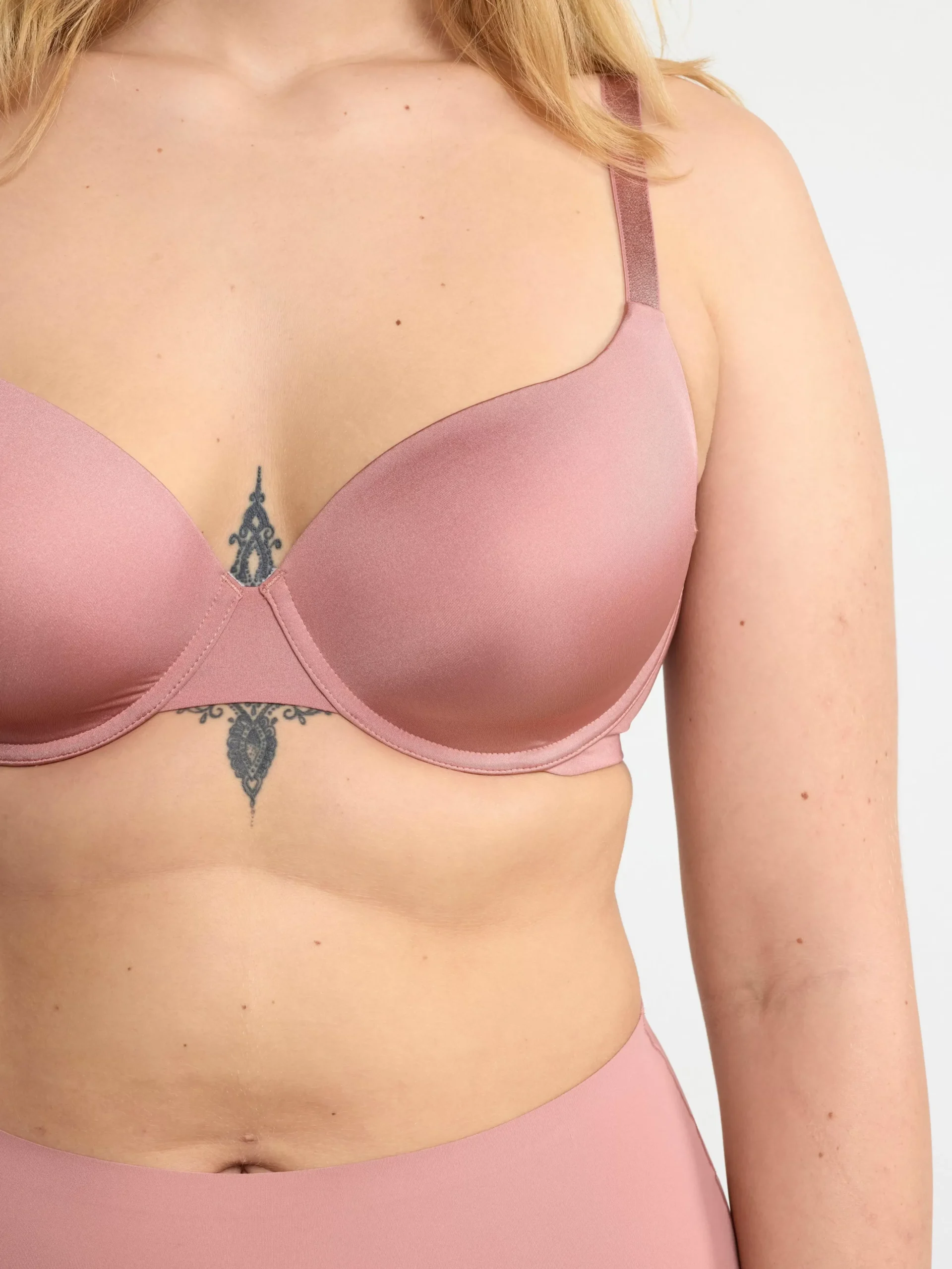 Bh>Lindex Lilja T-Shirt Bh Dusty Pink
