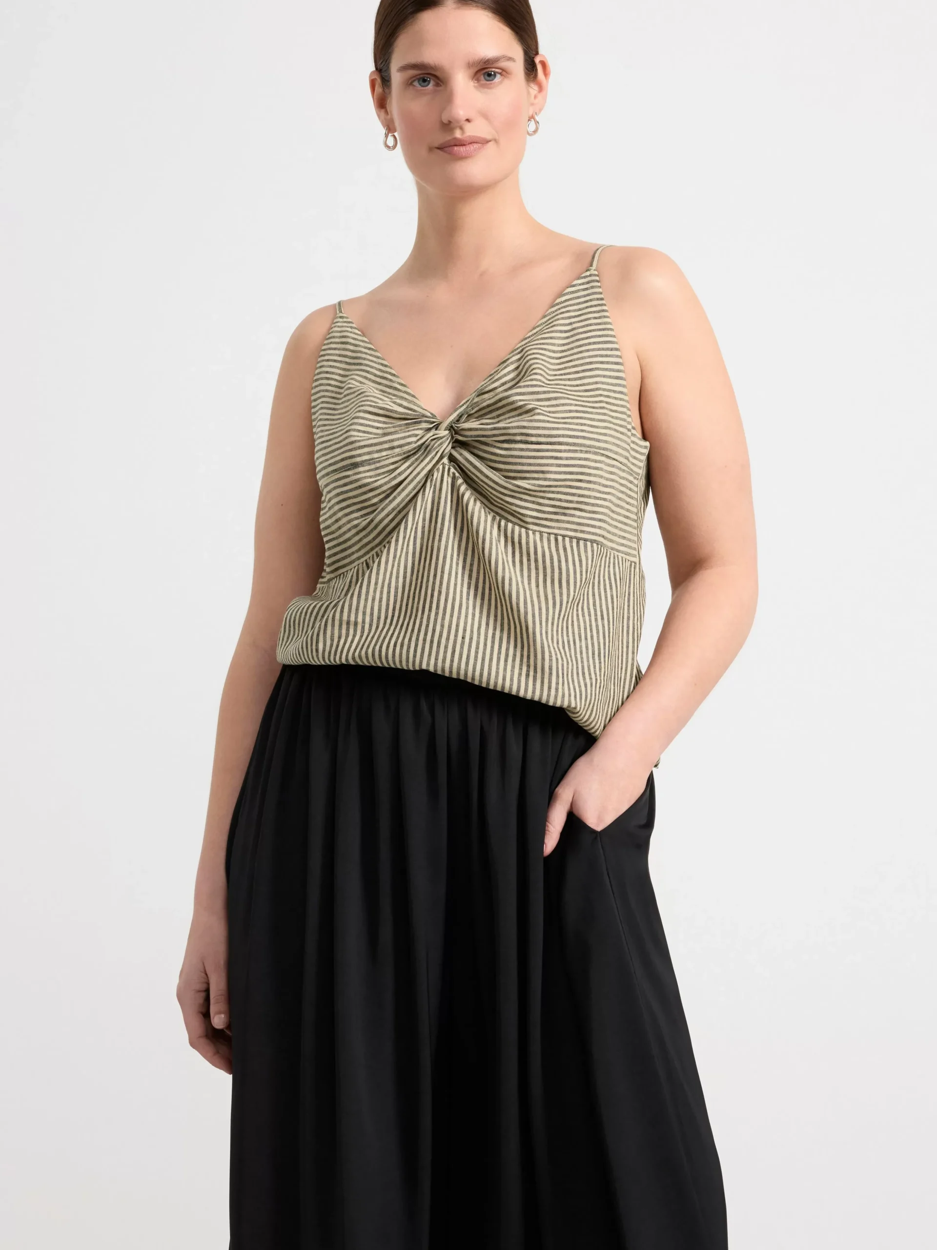 Blusar & Skjortor>Lindex Linne I Linneblandning Beige