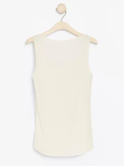 Ullunderställ>Lindex Linne I Merinoull Off White