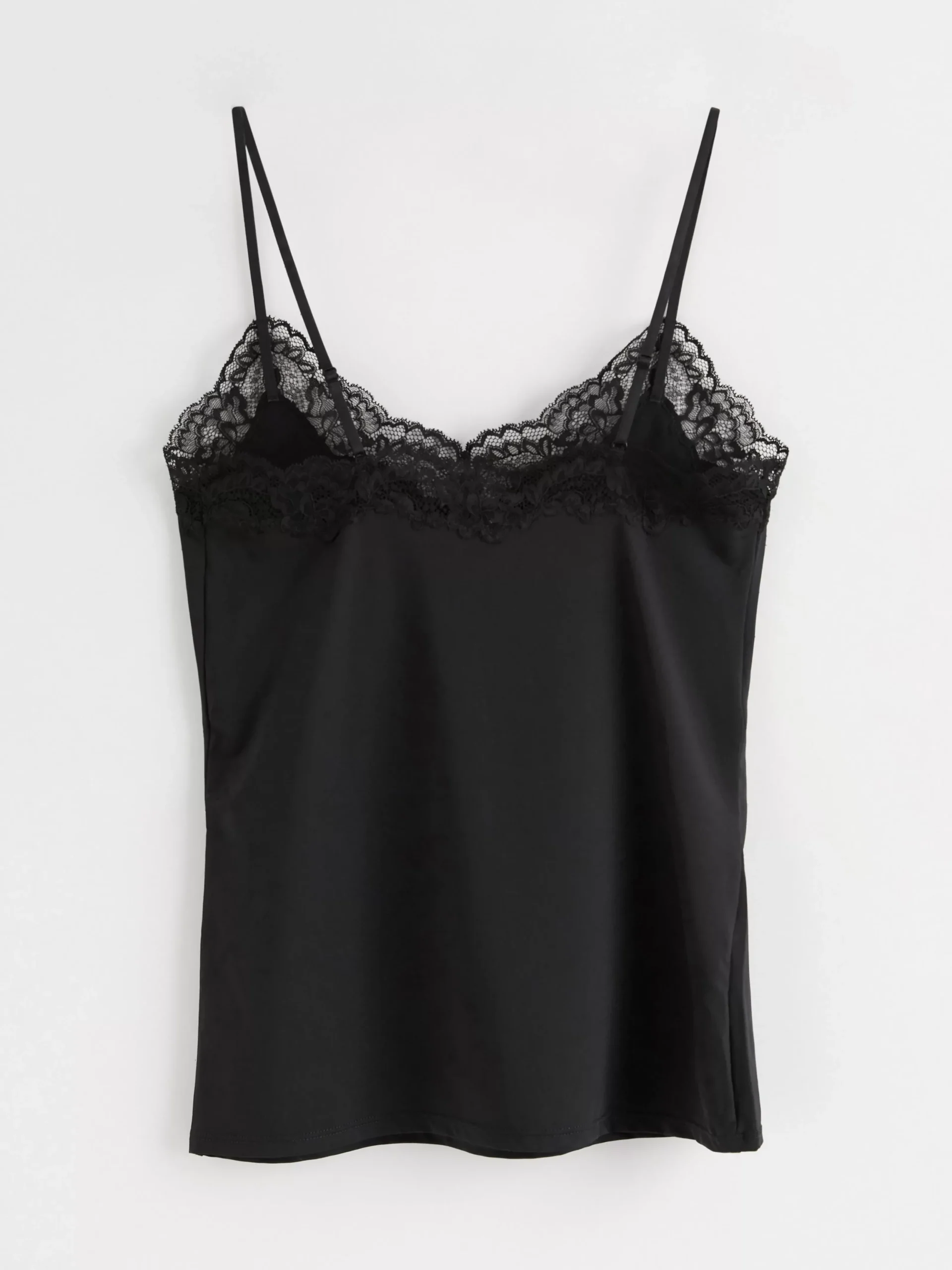 Linnen>Lindex Linne Med Spets Black