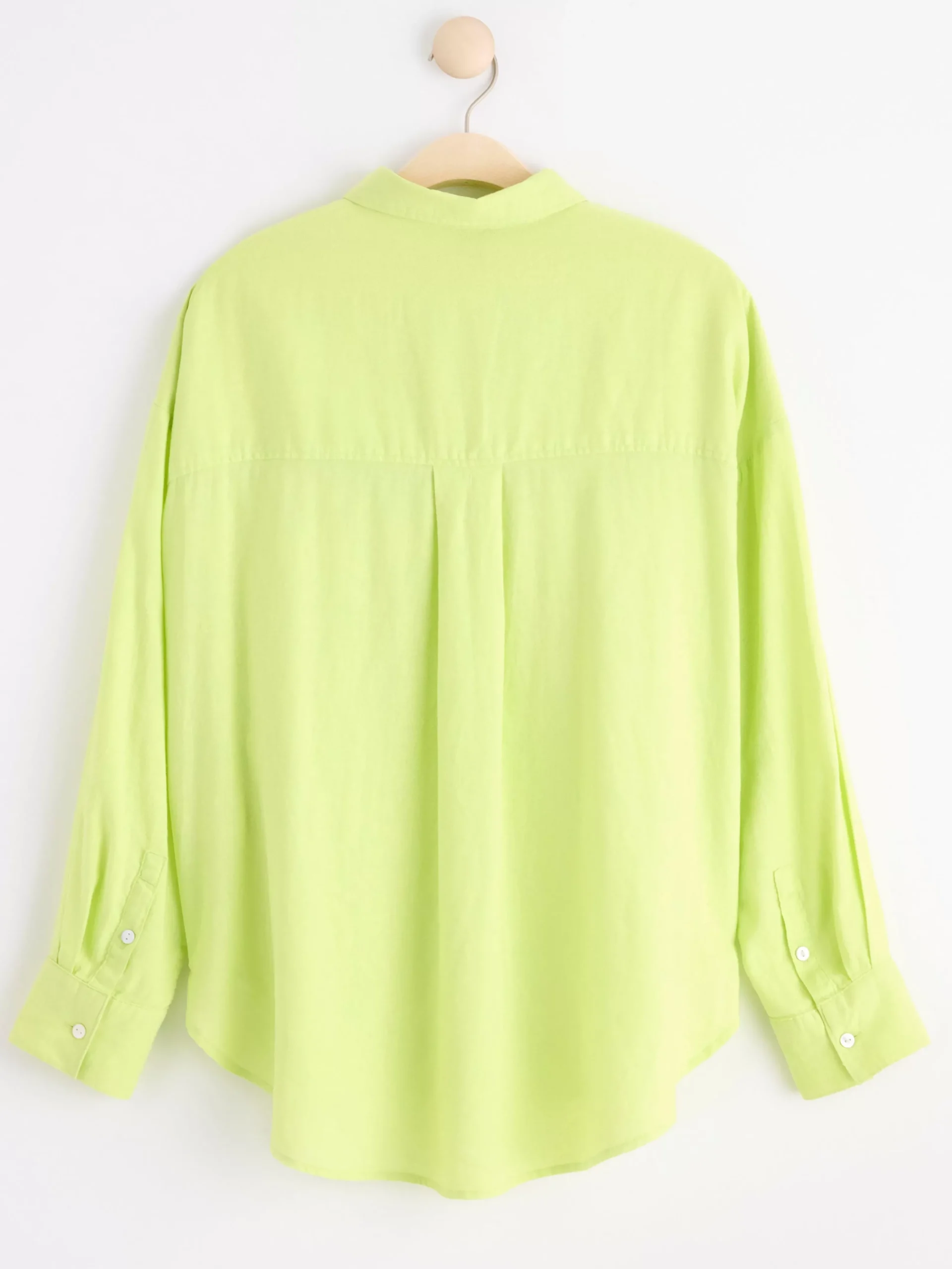 Blusar & Skjortor>Lindex Linneskjorta Light Green