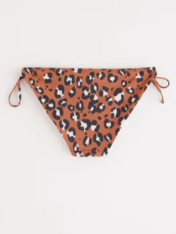 Badkläder>Lindex Low Bikinitrosa Med Knytning Light Brown