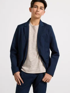 Tröjor & Cardigans>Lindex Marinbla Kavaj Navy