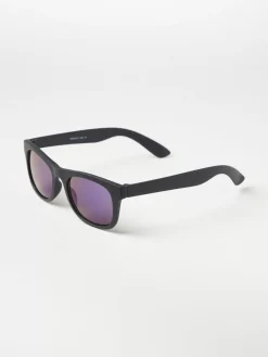 Accessoarer>Lindex Matta, Svarta Wayfarer-Solglasogon Black