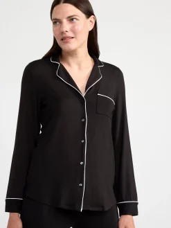 Nattplagg>Lindex Mjuk Pyjamasbyxa Black