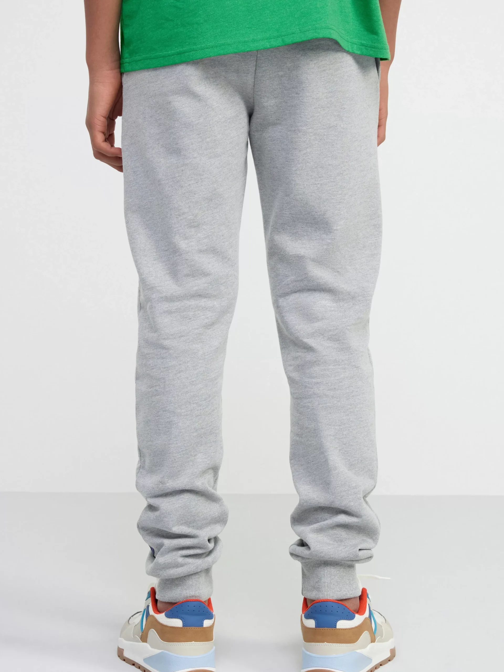 Byxor & Leggings>Lindex Mjukisbyxa Med Among Us-Tryck Och Borstad Insida Grey Melange
