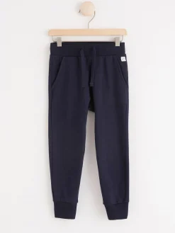 Byxor & Leggings>Lindex Mjukisbyxor Med Borstad Insida Navy