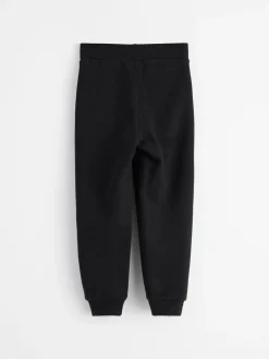 Byxor & Leggings>Lindex Mjukisbyxor Med Borstad Insida Black