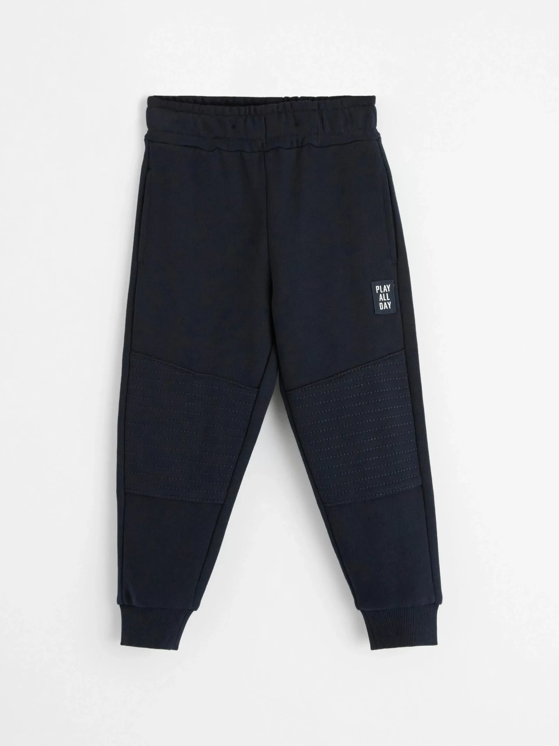 Byxor & Leggings>Lindex Mjukisbyxor Med Forstarkta Knan Dark Navy