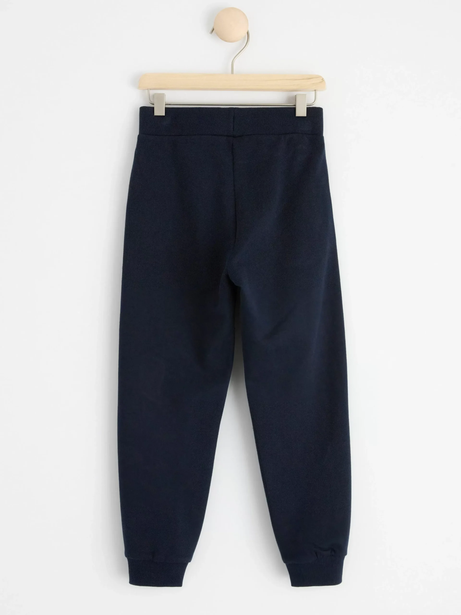 Byxor & Leggings>Lindex Mjukisbyxor Med Monster Och Borstad Insida Dark Navy