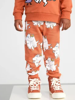 Byxor & Leggings>Lindex Mjukisbyxor Med Mumin Dusty Orange