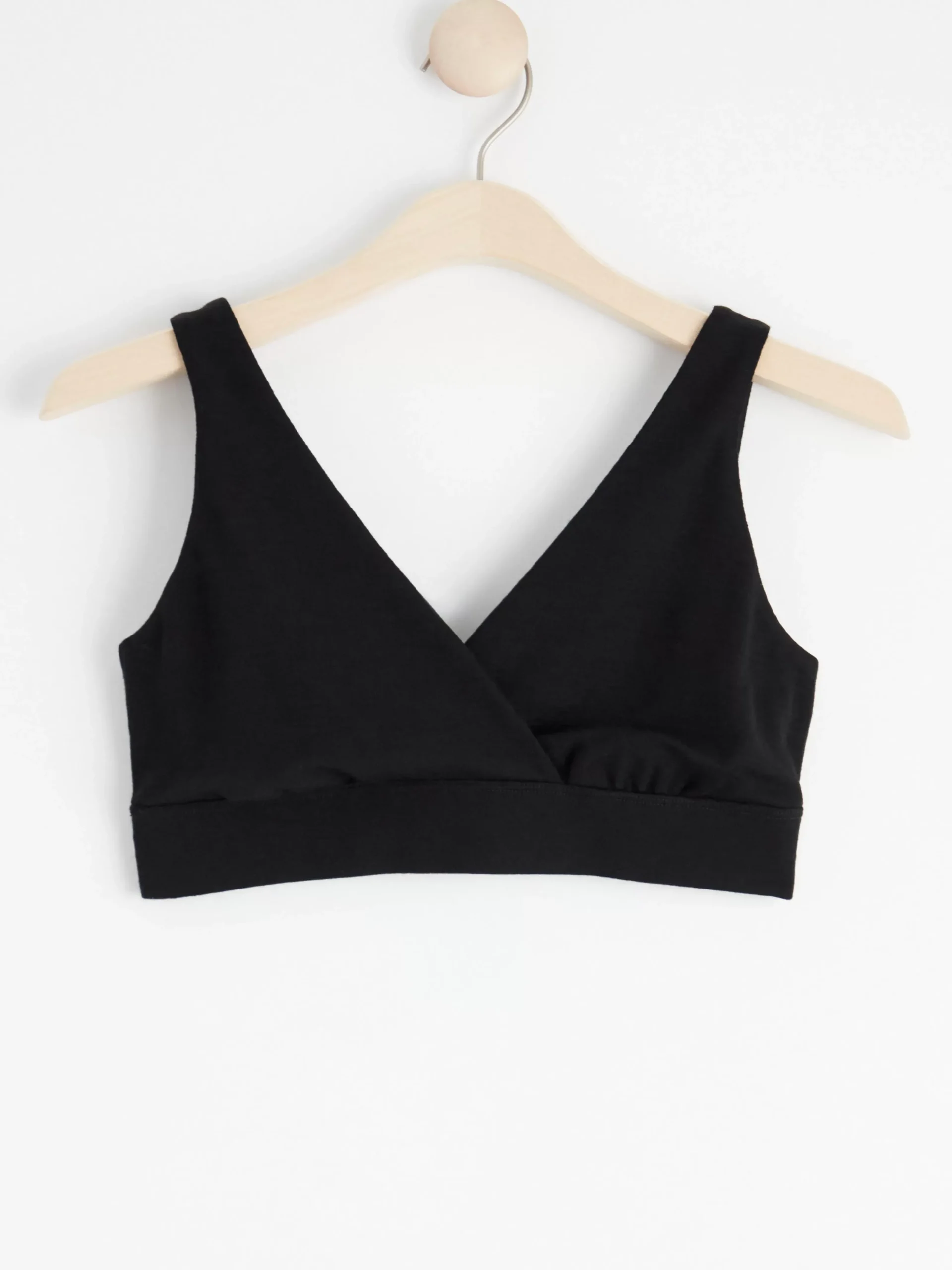 Bh>Lindex Mom Amnings Bh I Merinoull Black