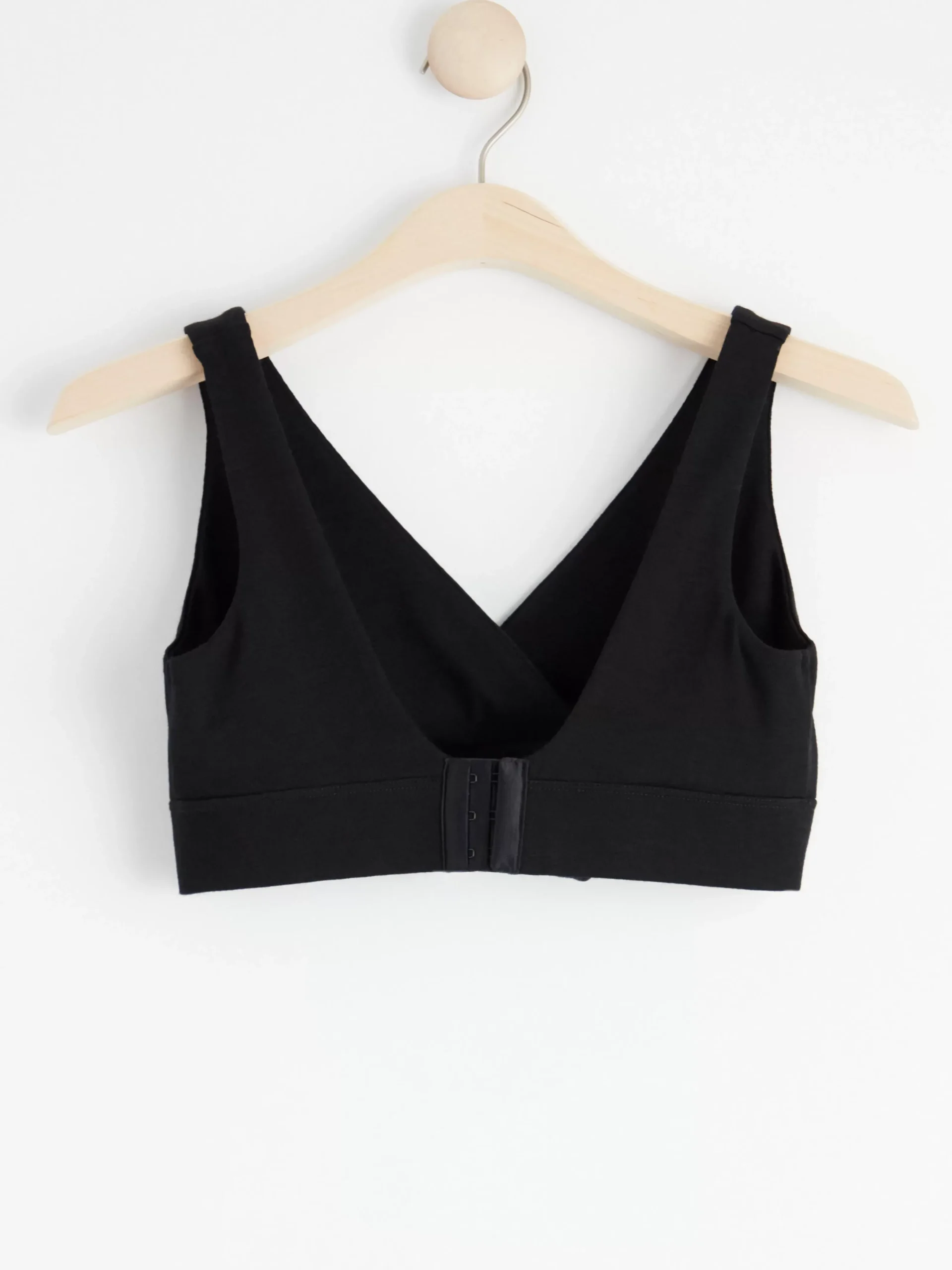 Bh>Lindex Mom Amnings Bh I Merinoull Black