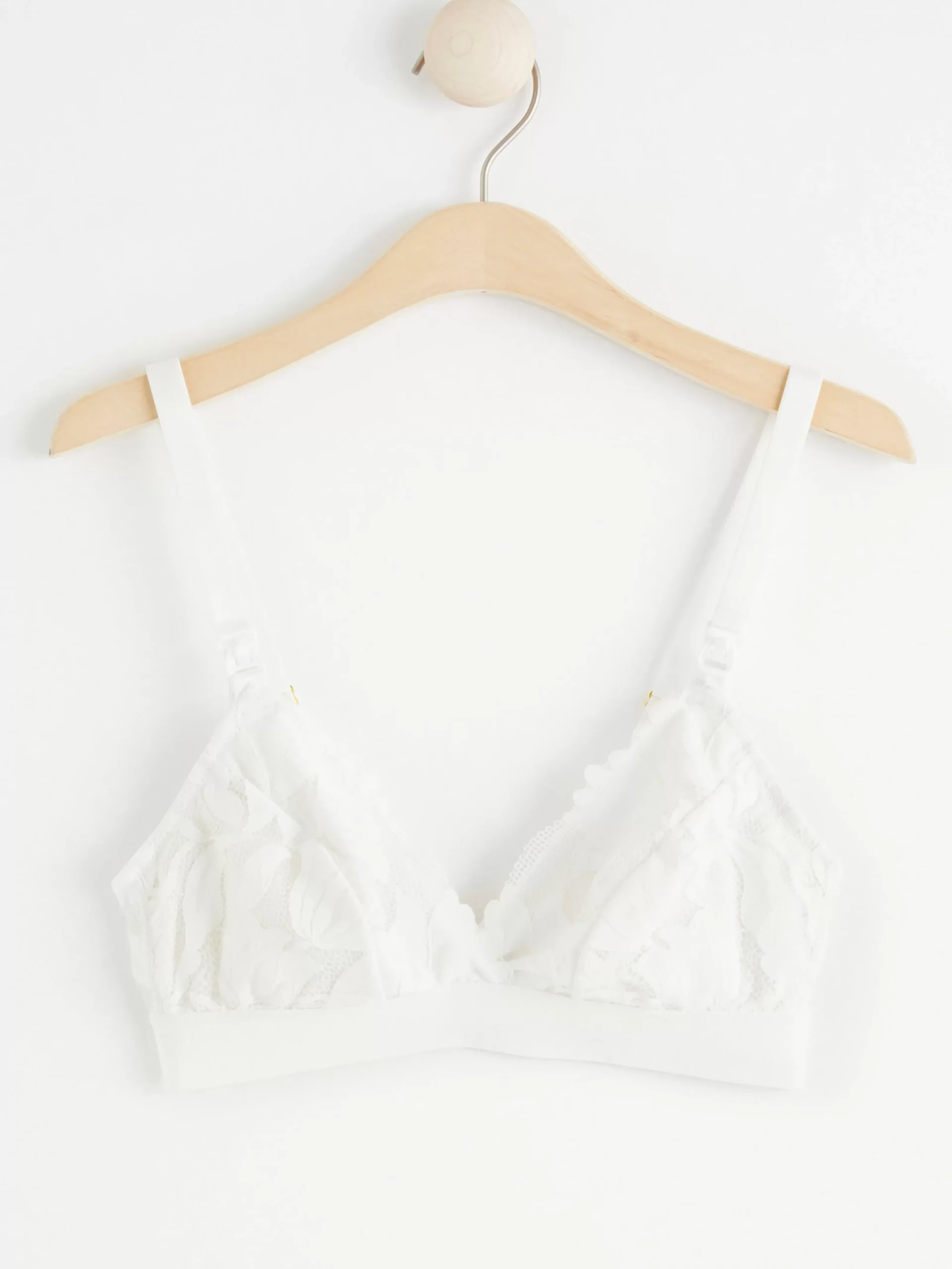 Bh>Lindex Mom Amnings Bh Med Spets White