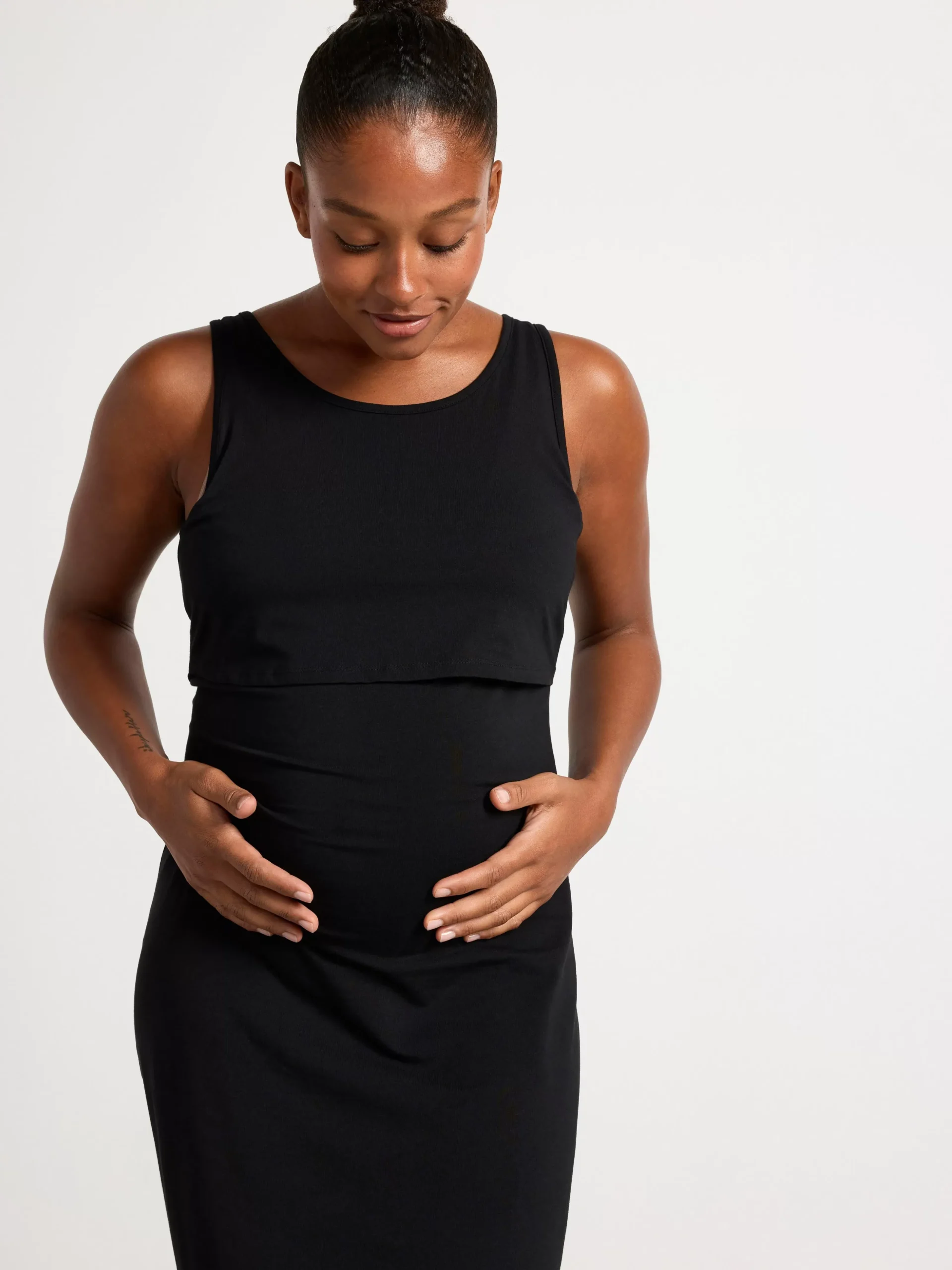 Klänningar>Lindex Mom Amningsklannning Black