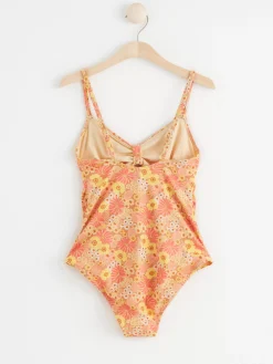 Badkläder>Lindex Mom Blommig Baddrakt Beige