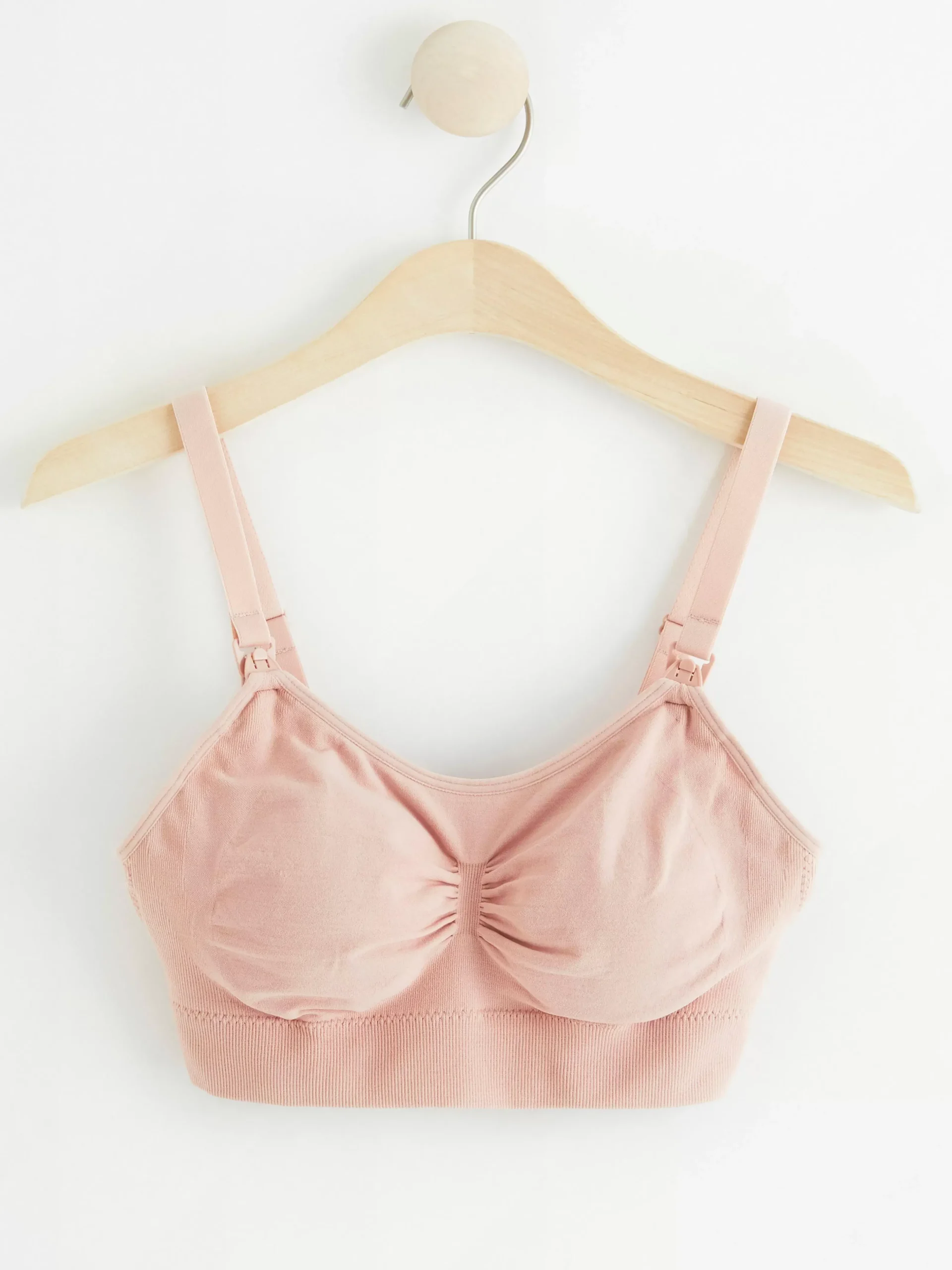 Bh>Lindex Mom Full Cup Seamless Amnings Bh Dusty Pink