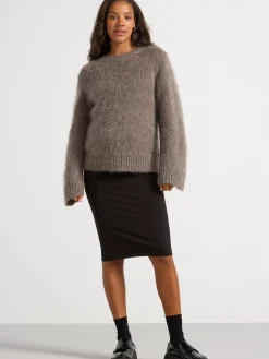 Kjolar>Lindex Mom Kjol Black
