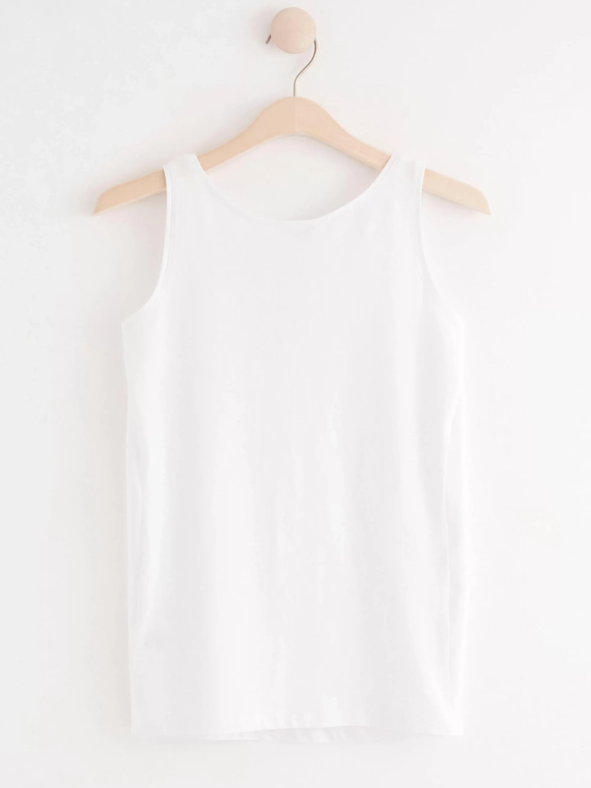 Toppar & T-Shirts>Lindex Mom Linne White