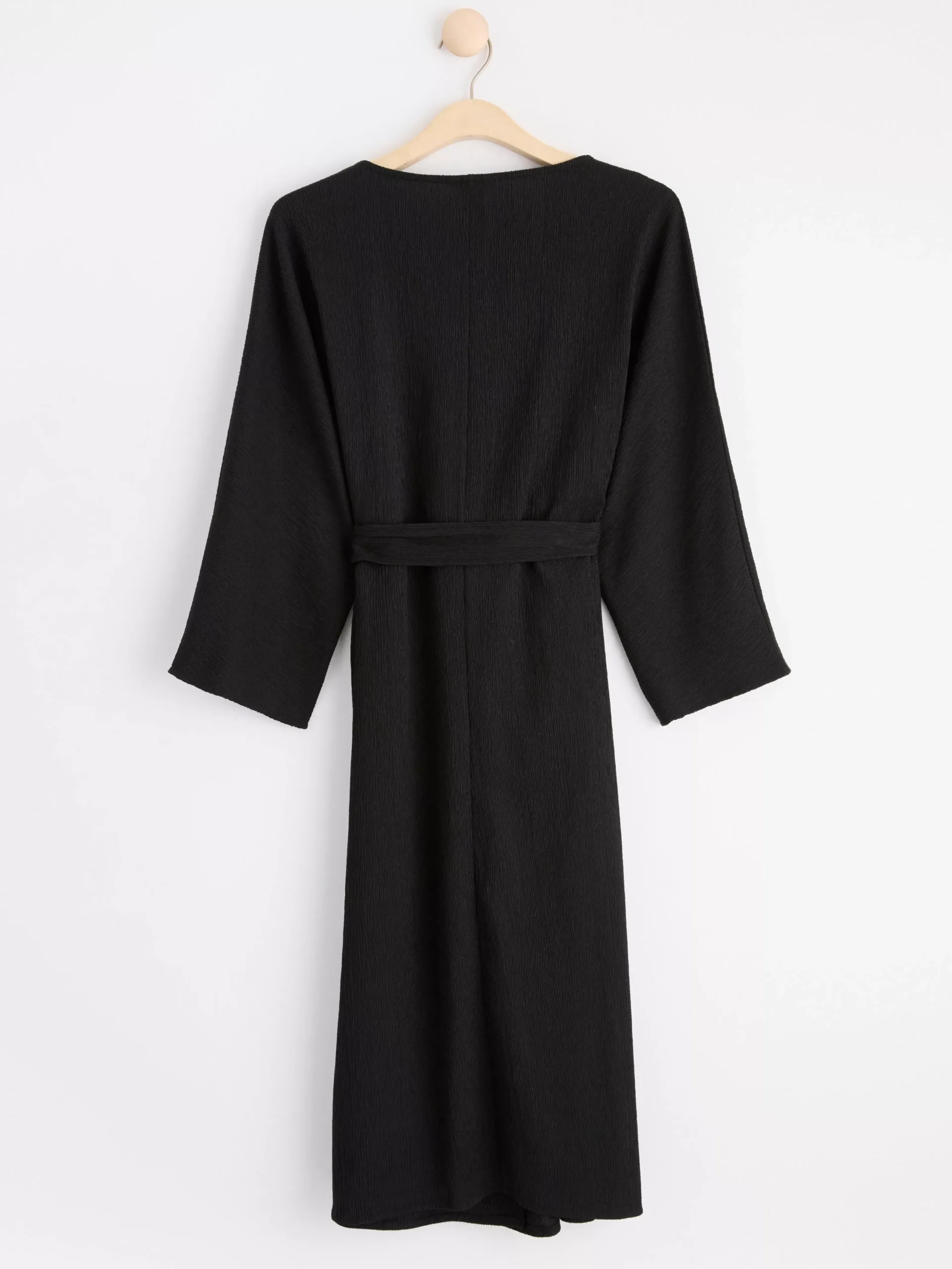 Klänningar>Lindex Mom Omlottklanning Black