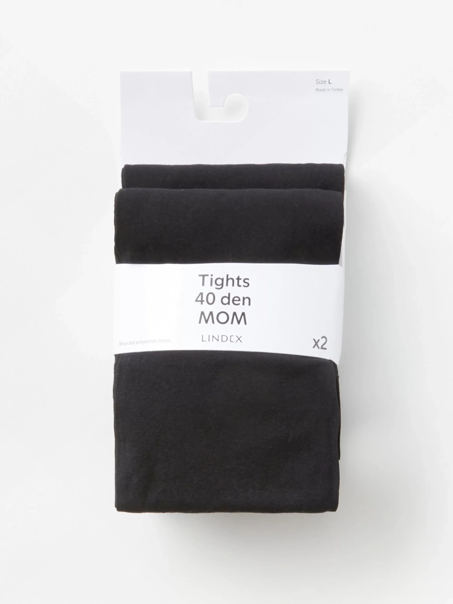 Mammaunderkläder>Lindex Mom 2-Pack Matta Strumpbyxor I 40 Denier Black