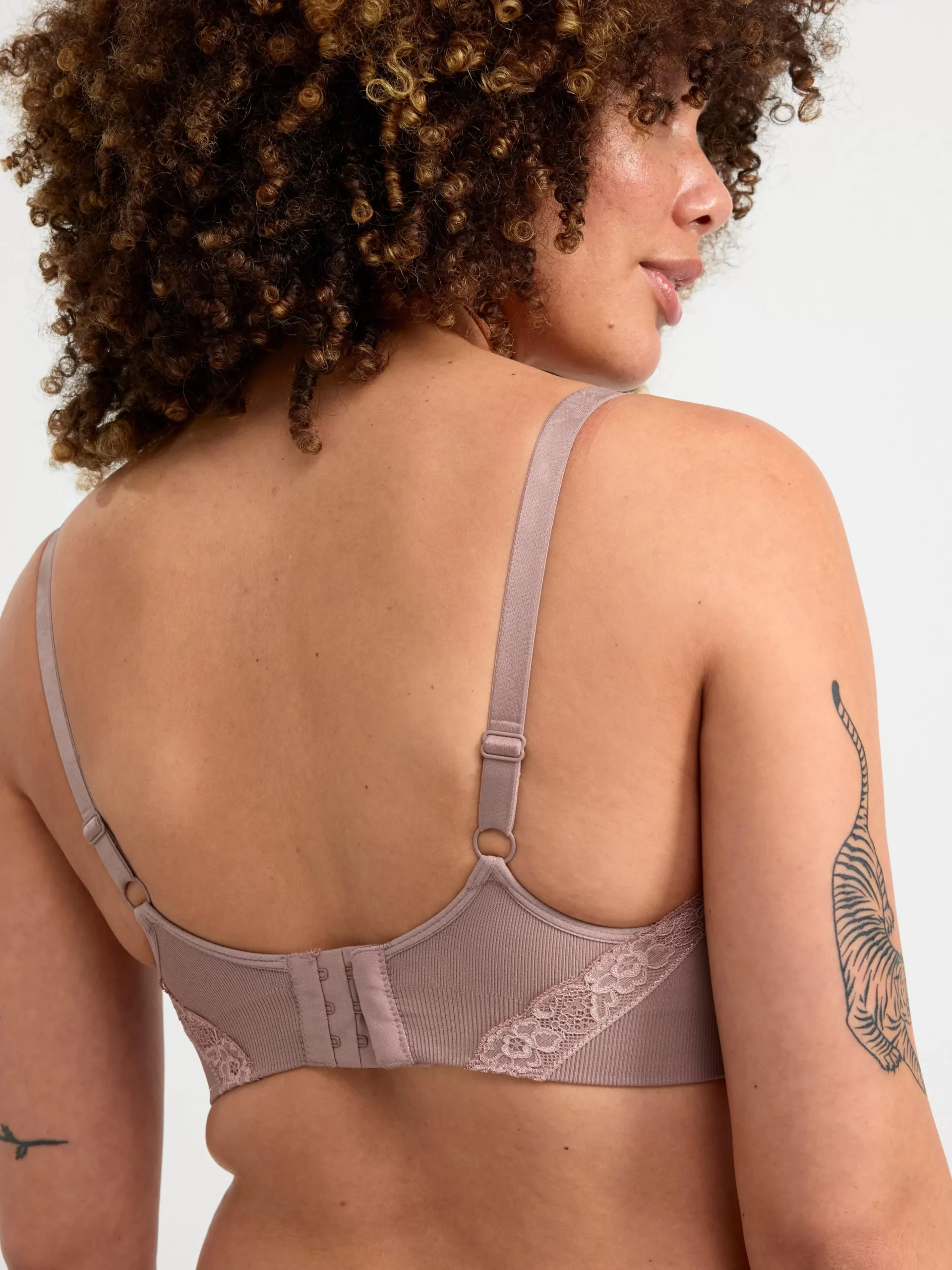 Bh>Lindex Mom 2-Pack Seamless Amnings Bh Light Dusty Lilac