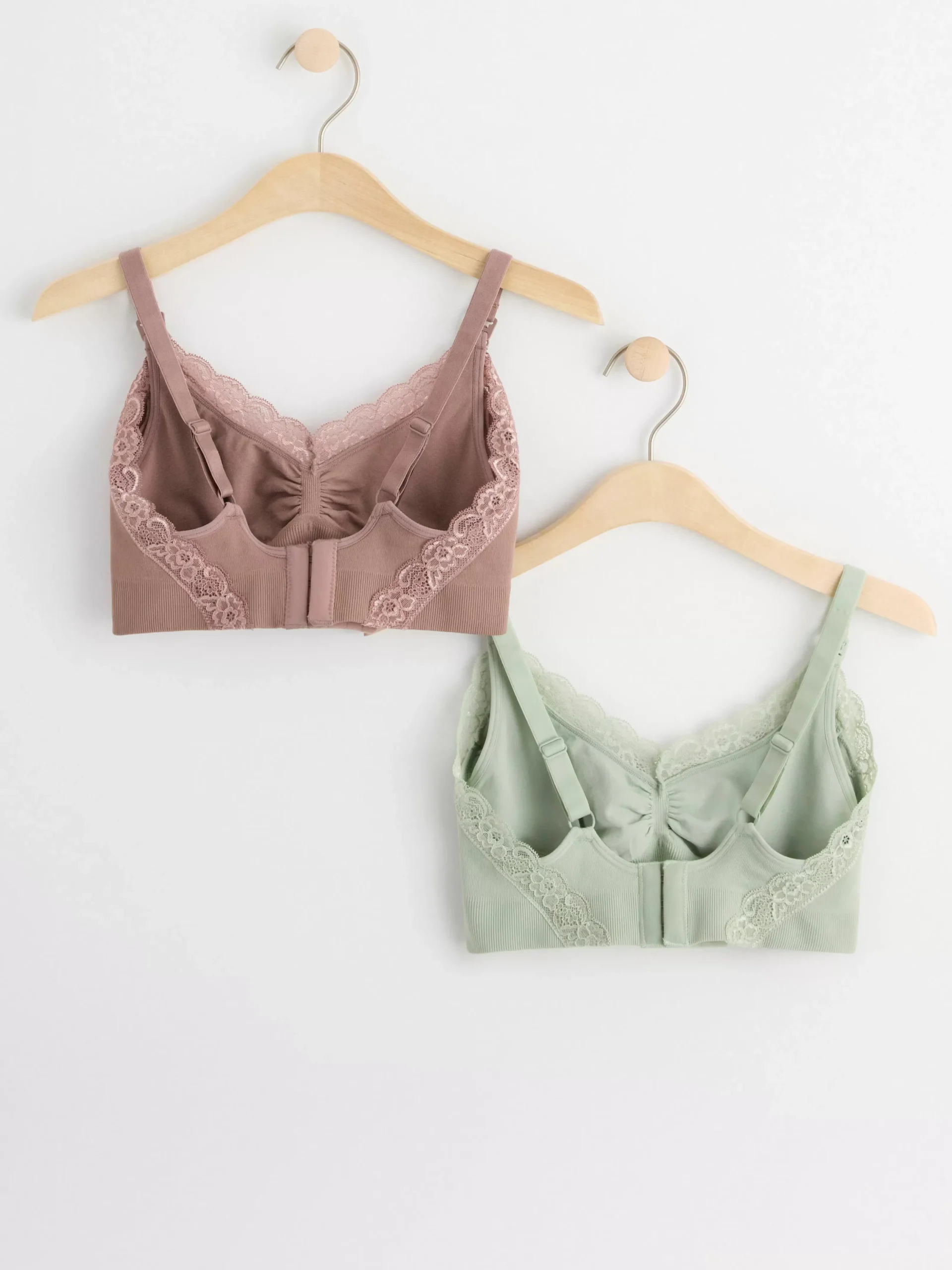 Bh>Lindex Mom 2-Pack Seamless Amnings Bh Light Dusty Lilac