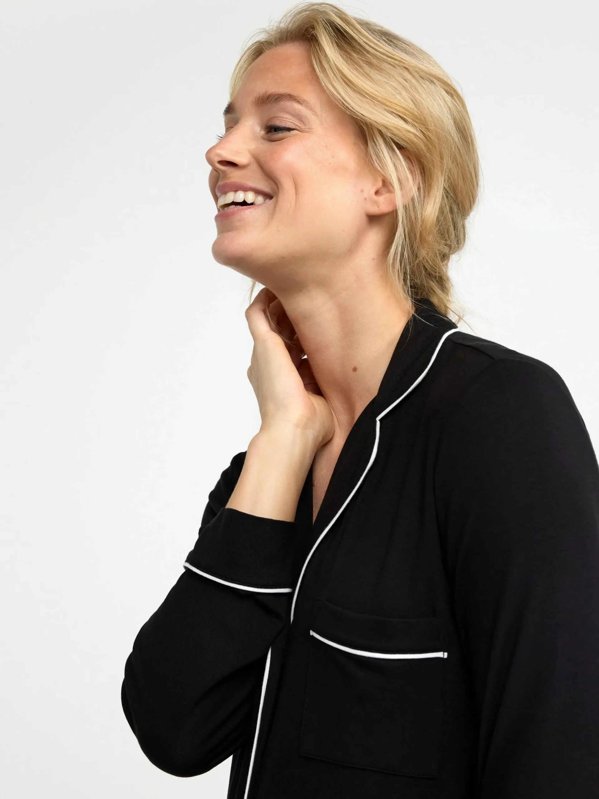 Nattplagg>Lindex Mom Pyjamasset Black