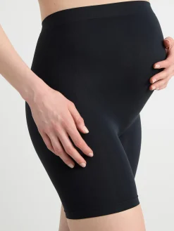 Trosor>Lindex Mom Seamless Biker Trosa Black