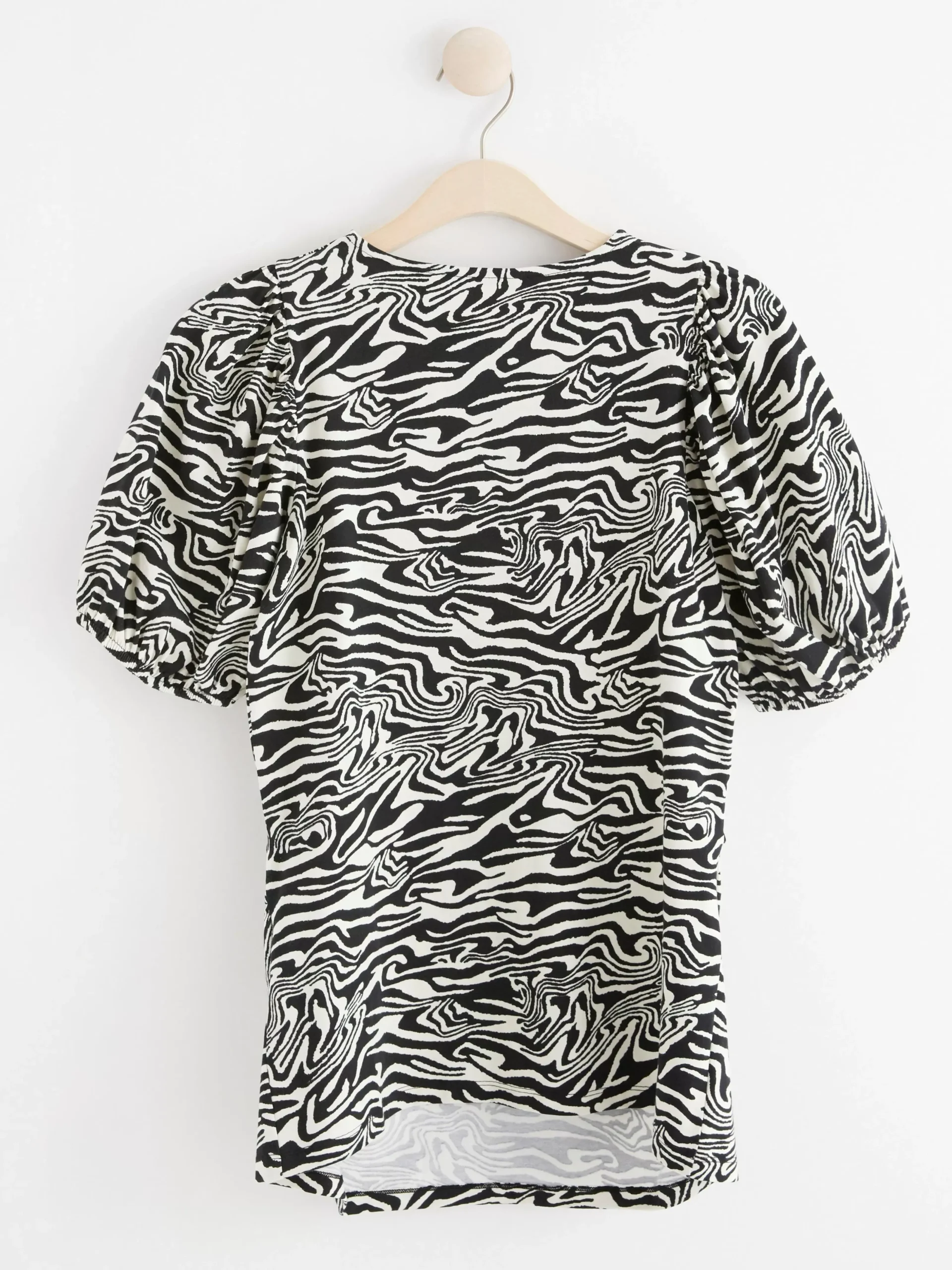 Toppar & T-Shirts>Lindex Mom Topp Med Puffarm Light Beige