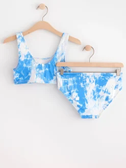 Badkläder & Uv>Lindex Monstrad Bikini Light Dusty Blue