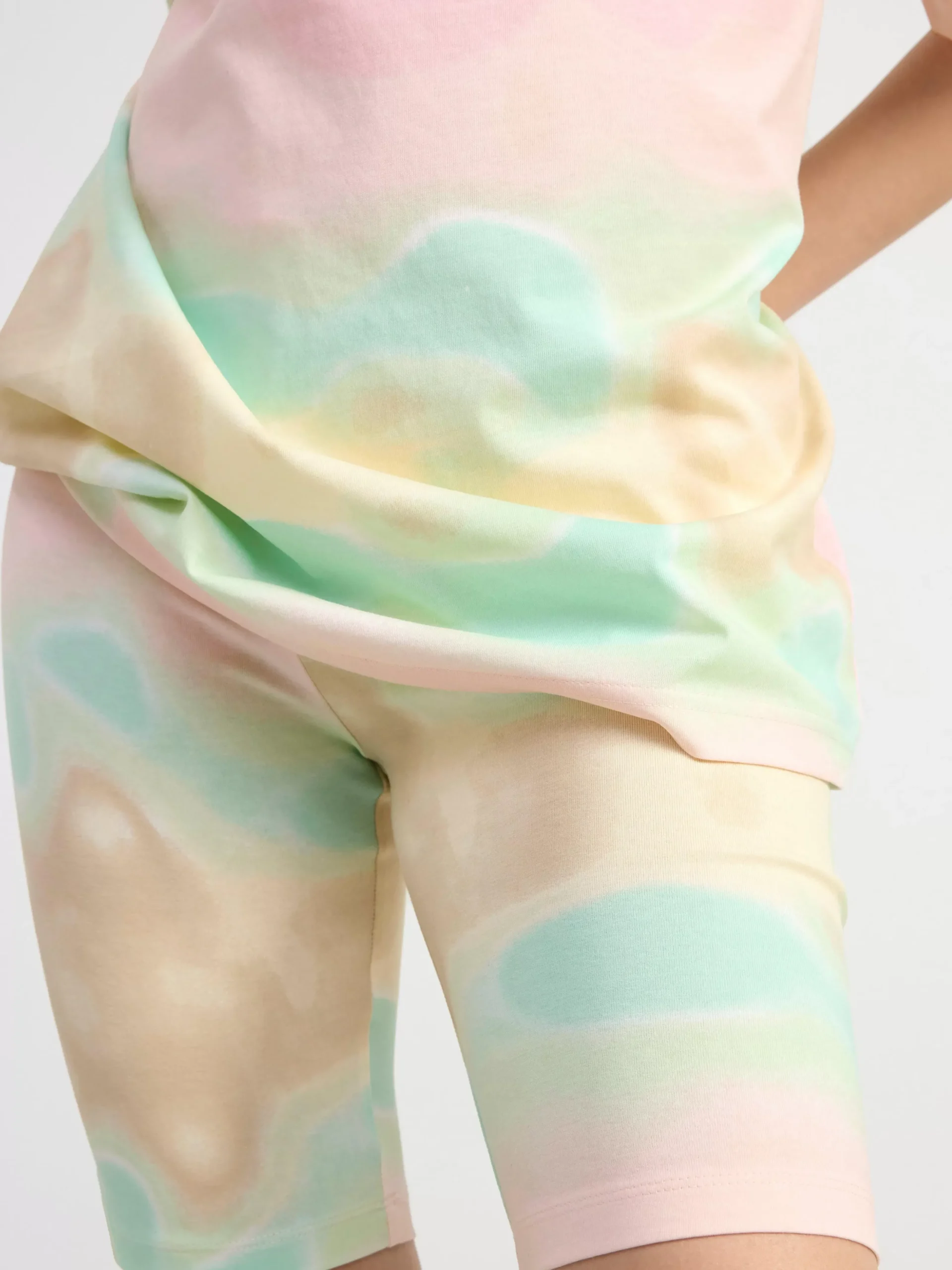 Byxor & Leggings>Lindex Monstrad Cykelbyxa Off White