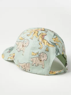 Accessoarer>Lindex Monstrad Keps Med Rund Skarm Light Dusty Green