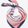 Accessoarer>Lindex Monstrad Satinscarf Dark Blue