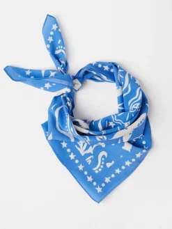 Accessoarer>Lindex Monstrad Scarf Blue