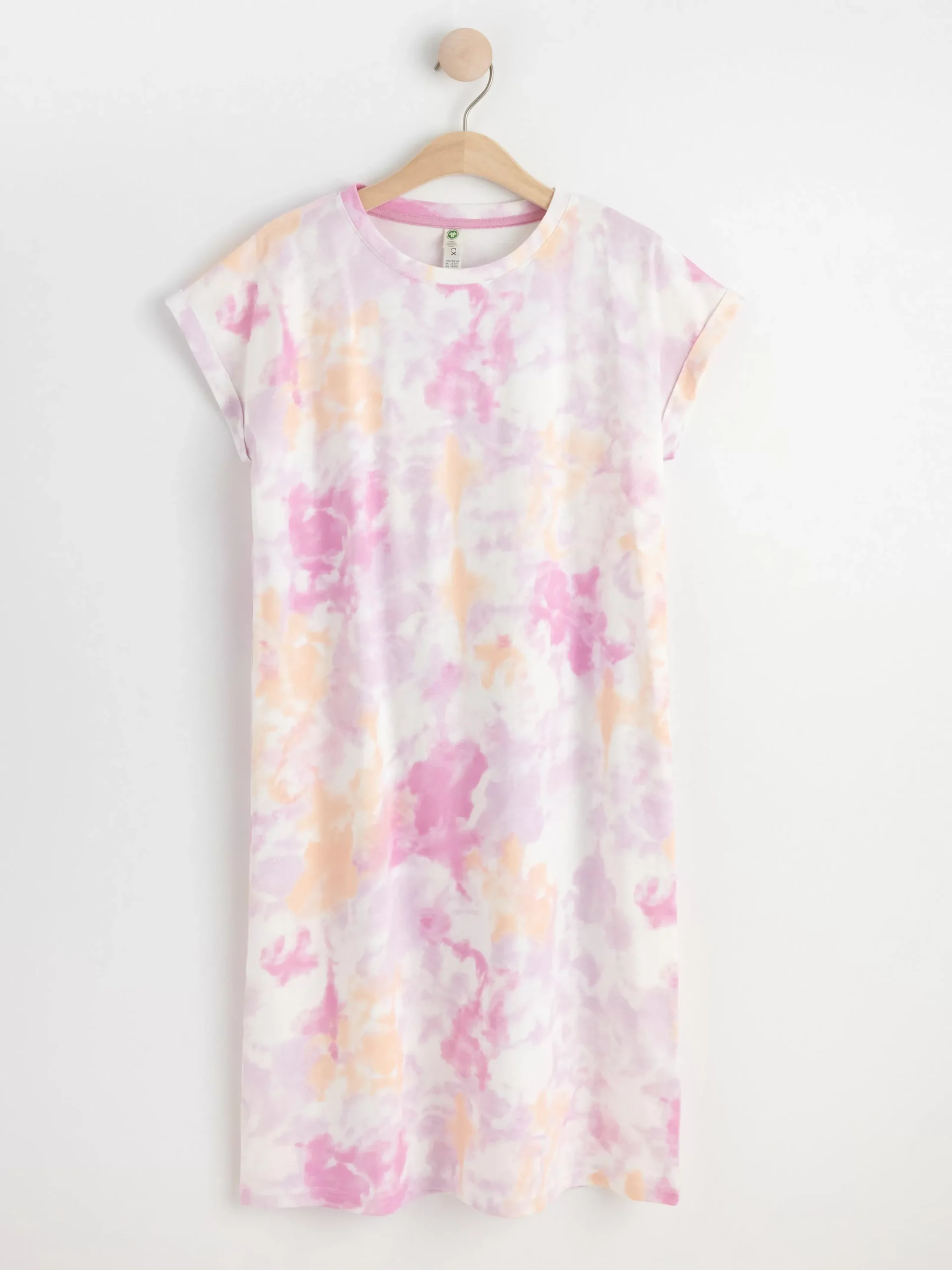 Nattplagg>Lindex Nattlinne Med Batikmonster Light Dusty White