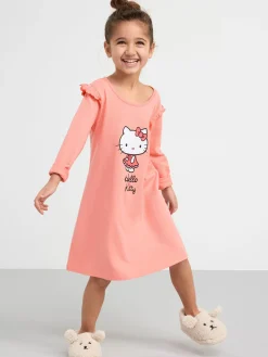 Nattplagg>Lindex Nattlinne Med Hello Kitty Dusty Coral