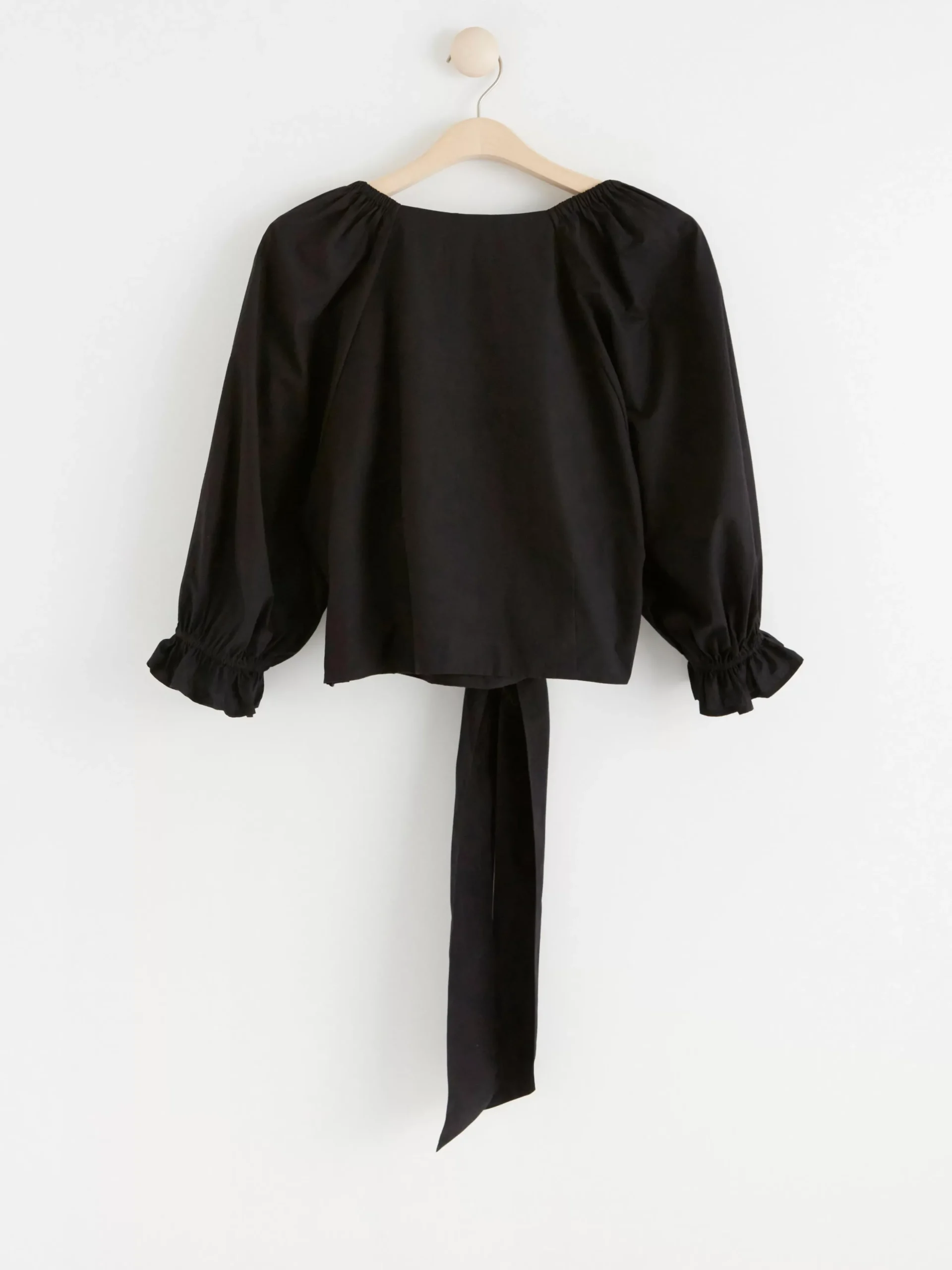 Blusar & Skjortor>Lindex Omlottblus Black