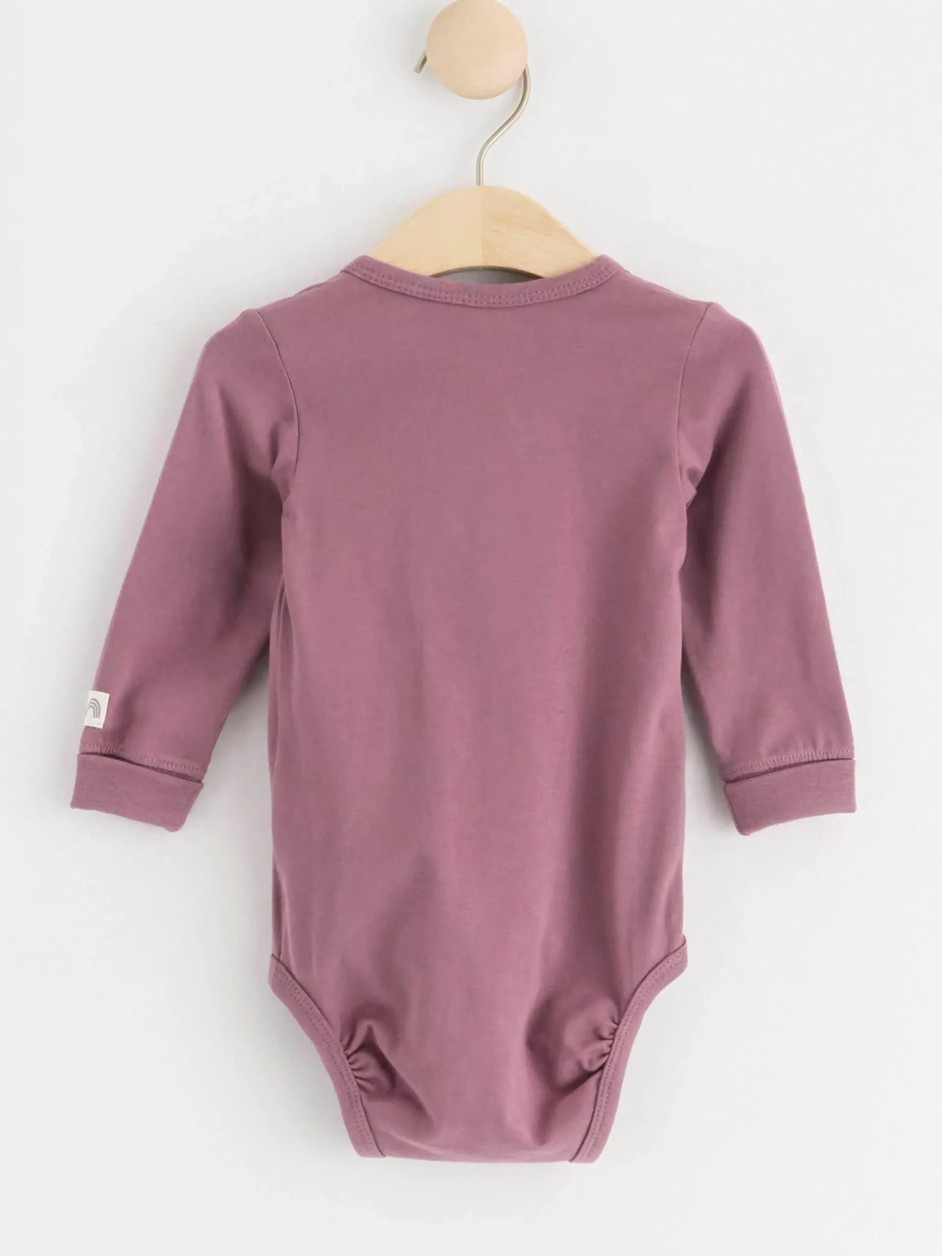 Bodies>Lindex Omlottbody Med Langa Armar Dusty Lilac