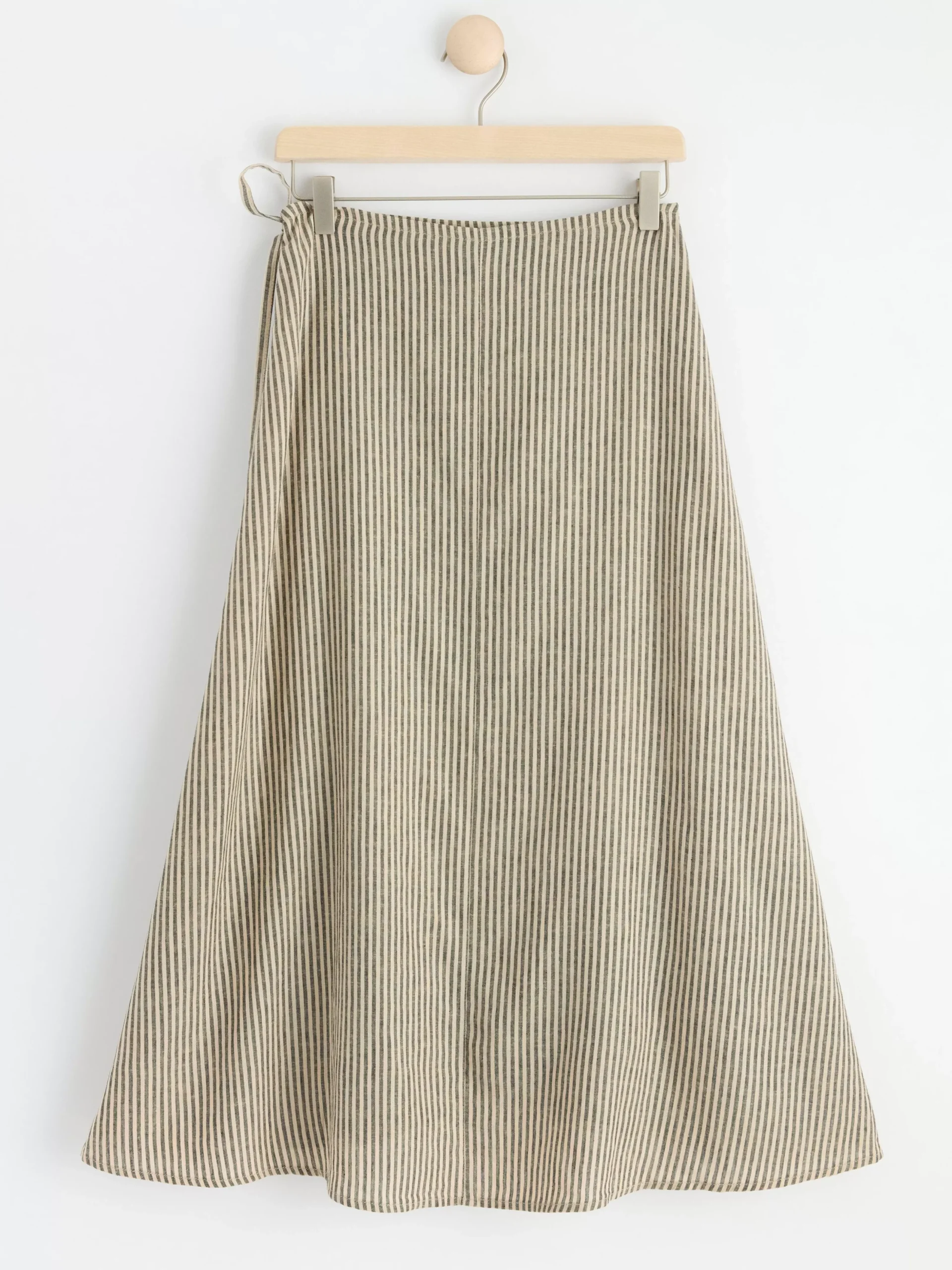 Kjolar>Lindex Omlottkjol I Linneblandning Beige