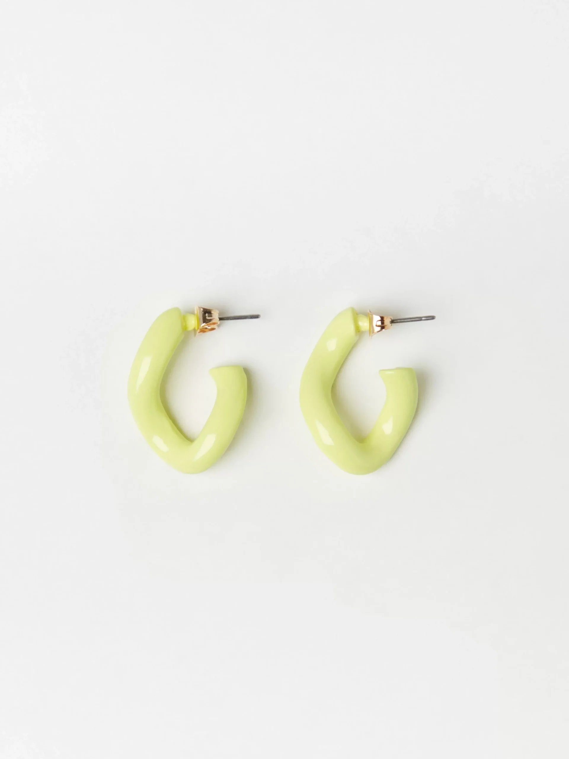 Accessoarer>Lindex Oregelbundet Formade Creolorhangen Lime