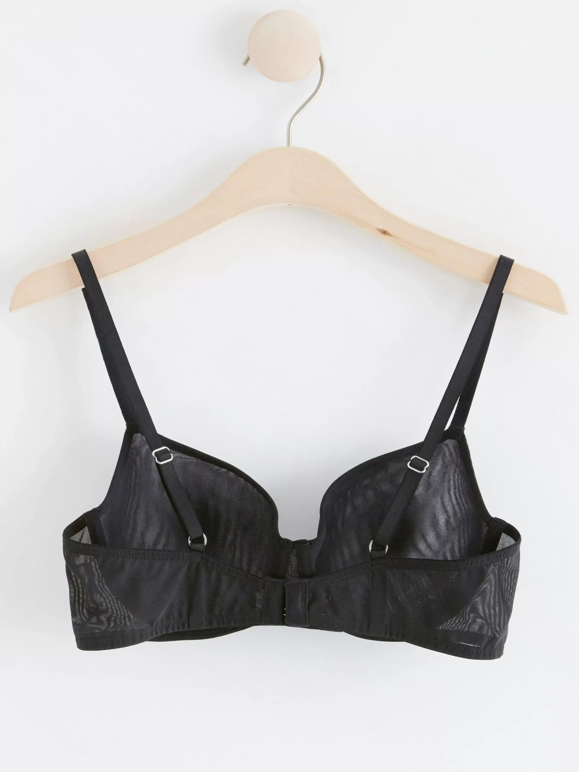 Bh>Lindex Ovadderad Spacer Bh Black