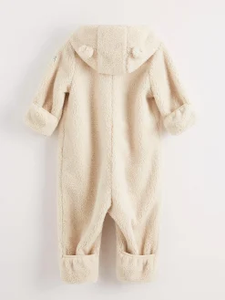 Ytterkläder>Lindex Overall I Pile Med Oron Light Beige